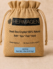 Detox Dead Sea Salt Bath Crystals   2 lb  5 lb