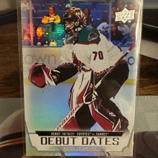 2022-23 Upper Deck Debut Dates #DD-16 Karel Vejmelka - Arizona Coyotes