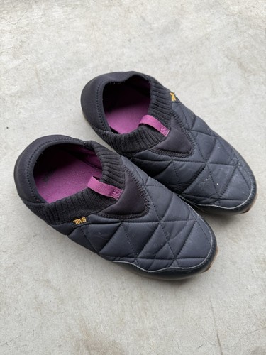 Teva Ember Moc Women 10 Quilted Slip On Moccasin