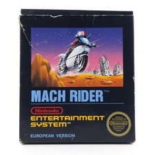 Thumbnail of ebay&reg; auction 198134538044 | Nintendo NES Spiel: Mach Rider - Bienengräber OVP cib komplett (PAL EEC)