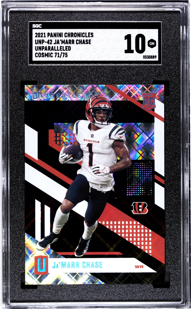 JaMarr Chase Panini Chronicles Unparalleled #42 Cosmic