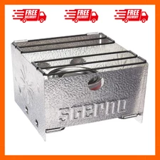 Sterno Foldable Camp Stove - Portable Camping Stove for Outdoor Cooking, Easy