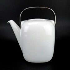Rosenthal Porzellan Kaffeekanne Serie Suomi Weiß Timo Sarpaneva Design