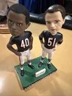 PNC Gale Sayers & Dick Butkus Chicago Bears Football Bobblehead NFL HOF da’ Burz