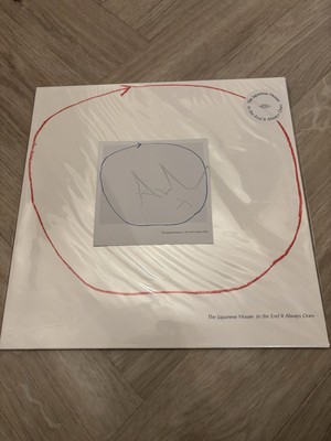 THE JAPANESE HOUSE - In the End It Always Does *SIGNED*  Red Vinyl LP New Sealed