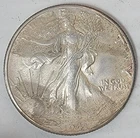 1941-P Walking Liberty Half Dollar - in circulated, ungraded - Full of Details