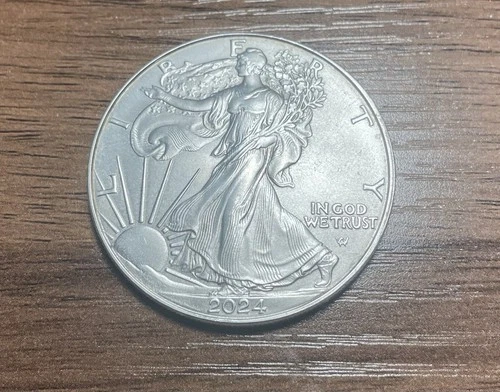 2024 American Eagle / Walking Liberty 1oz .999 Fine Silver Dollar