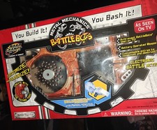 Vtg 2001 Jakks Pacific Road Champs Metal Mechanics Backlash Battle Bots New NOS