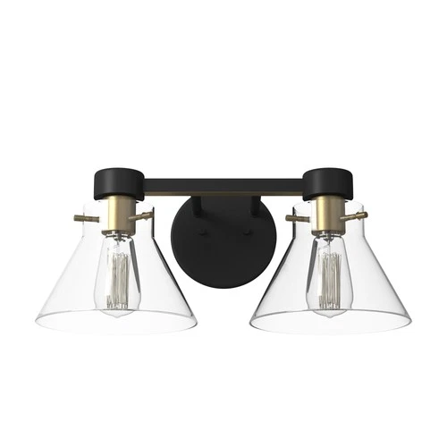 Designers Fountain D204M-2B Willow Creek 2 Light 17"W Vanity - Gold - Picture 11 of 12