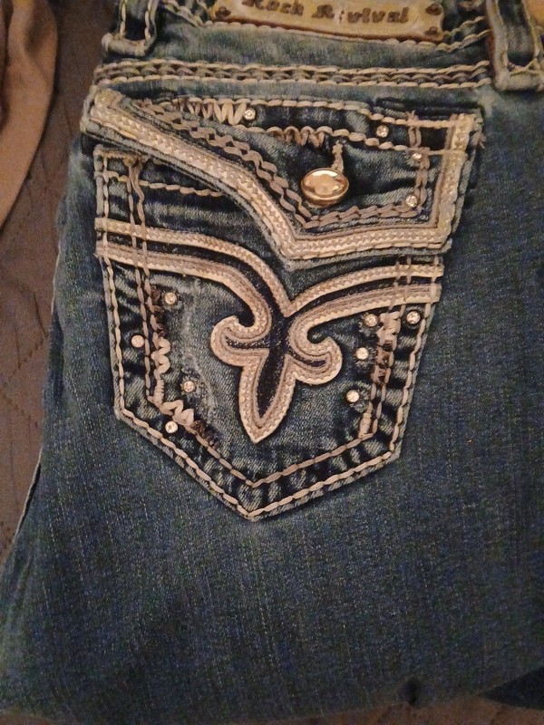 Womens Rock Revival Skinny 28