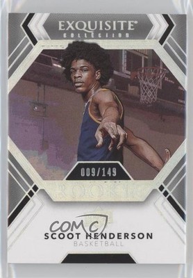 2022 Goodwin Champions Exquisite Collection Rookies 9/149 Scoot Henderson 0nr3