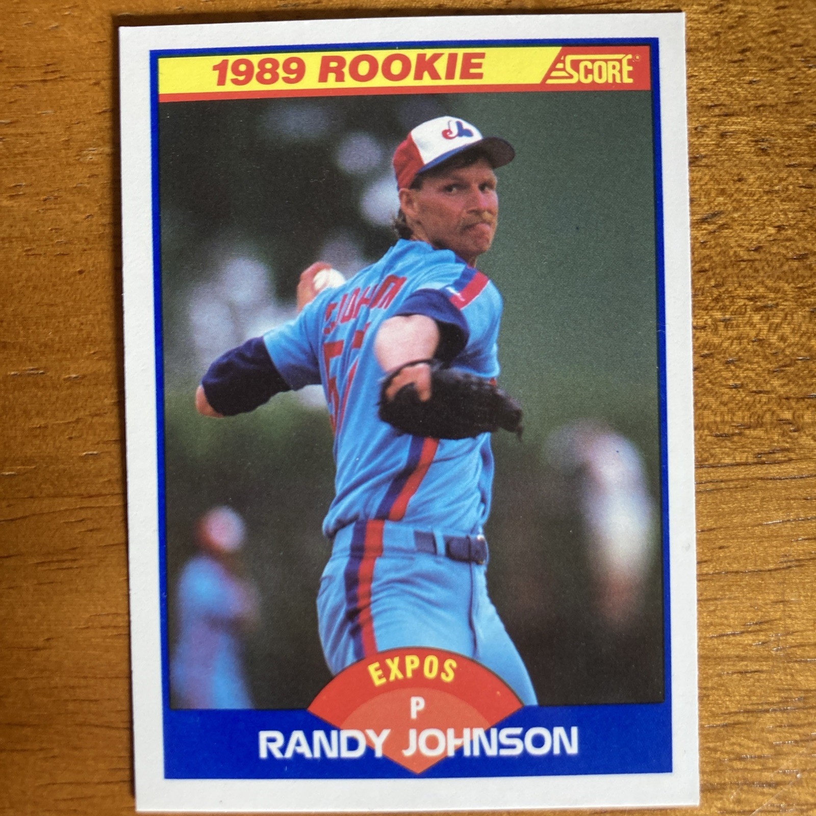 1989 Score - Randy Johnson #645 (RC)