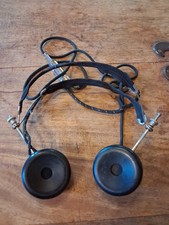Vintage C Brandes Superior Radio Headphones Bakelite 1/4in Plug Untested