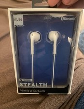 Muze By Vivitar - STEALTH Wireless Earbuds - Bluetooth - White