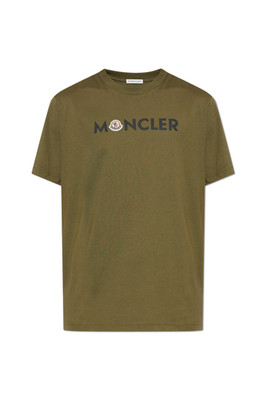 MONCLER Olive Green T-shirt New & Authentic