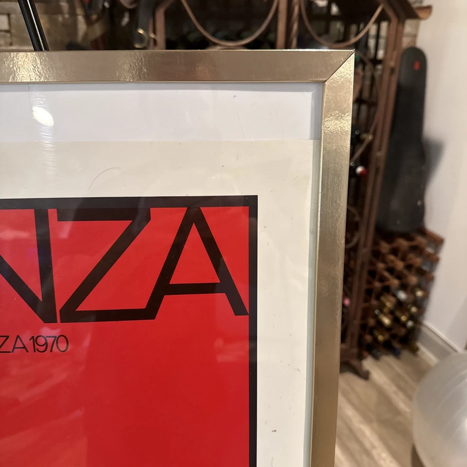 Póster original vintage 1970 Porsche - Monza 1000 Chilometri está firmado número Foto 3 de 4