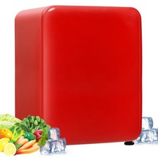 Portable Compact Refrigerator Adjustable Mini Fridge for Car Home Office Dorm