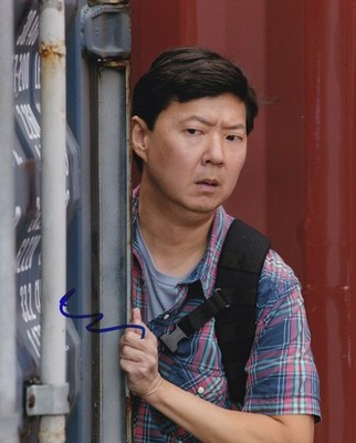 KEN JEONG signed Autogramm 20x25cm THE HANGOVER in Person autograph COA