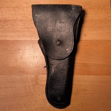 Vtg Bucheimer 7791466 US Stamp Black Leather Holster for Full Size 1911 Pistol