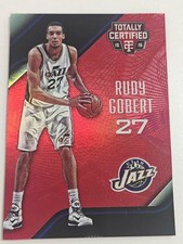 2015 Panini Totally Certified Rudy Gobert Red 072/149