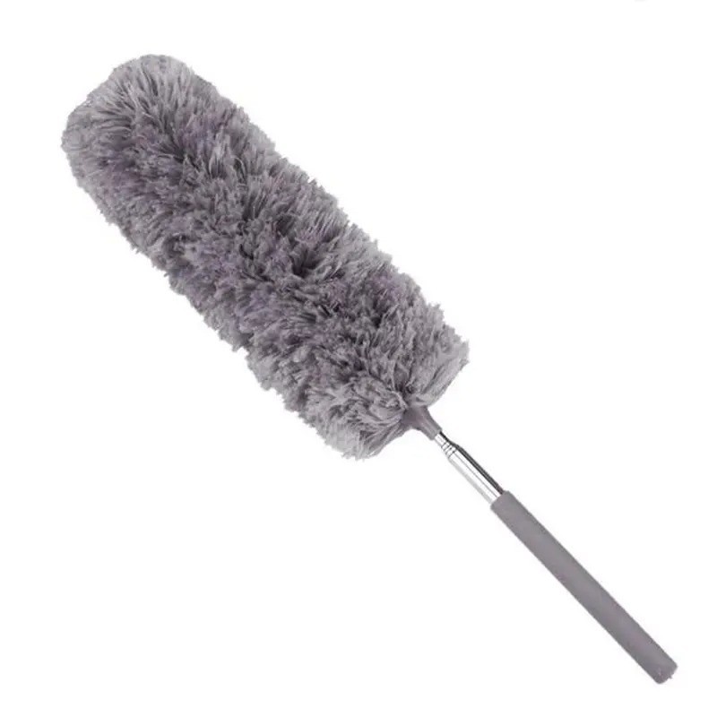 Microfiber Duster Soft Feather Dusting Brush Household Extendable Cleaning Tool