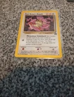 Pokemon Team Rockets Meowth 18 Black Star Promo Rare Card WOTC Vintage 1999