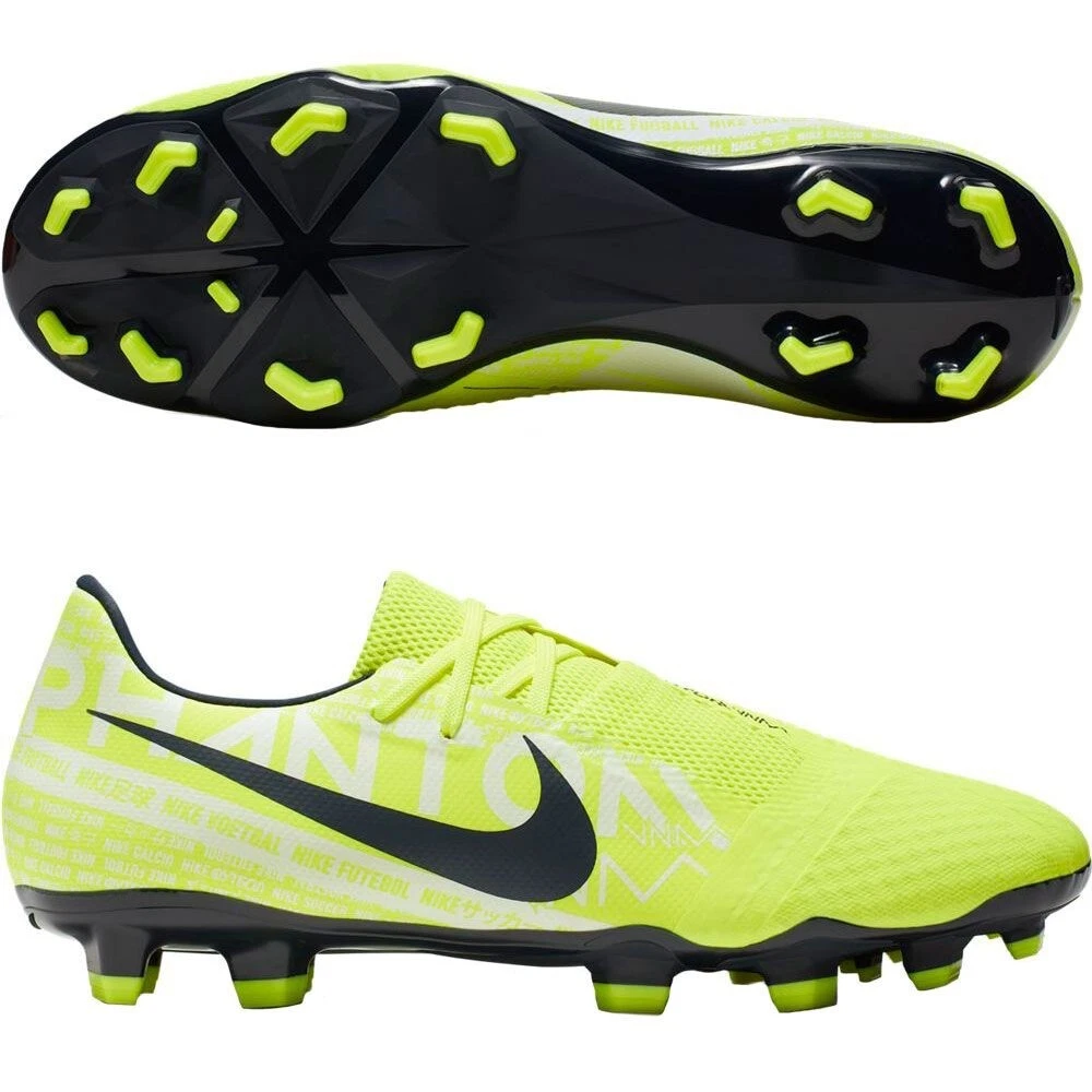 NIKE PHANTOM VENOM FG MENS SOCCER CLEATS BLACK AO0566 717 SIZE 11.5