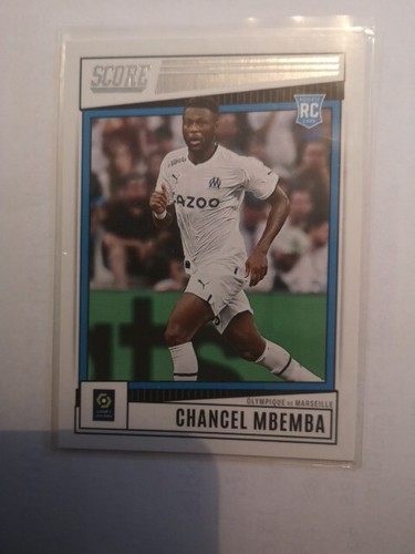 Cha'cel Mbemba Rookie Card Carte Foot Panini Score 22 23 #93