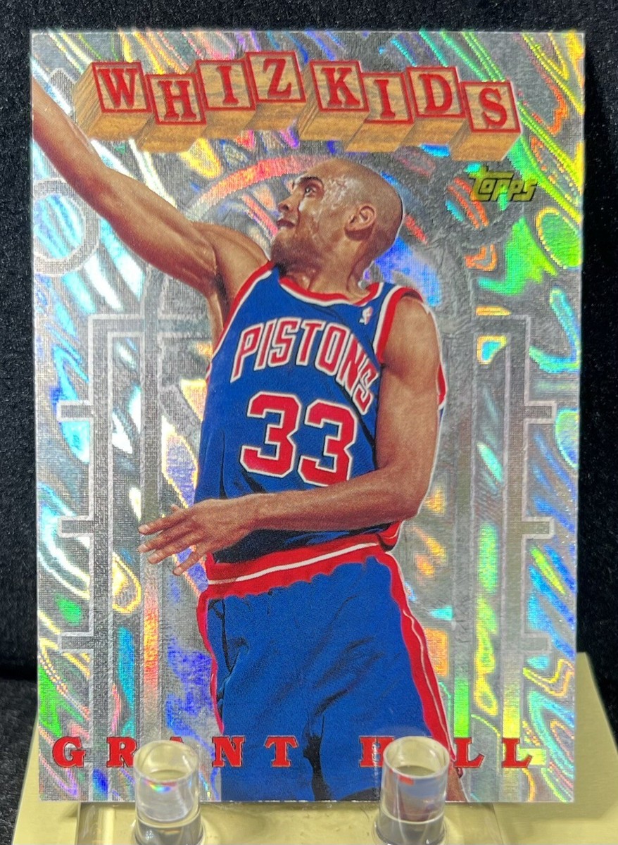 1995年版 G·ヒル【ルーキー】デトロイト・ピストンズ 🔥1995 Topps Whiz Kids Grant Hill #WK1 Detroit Pistons Legend