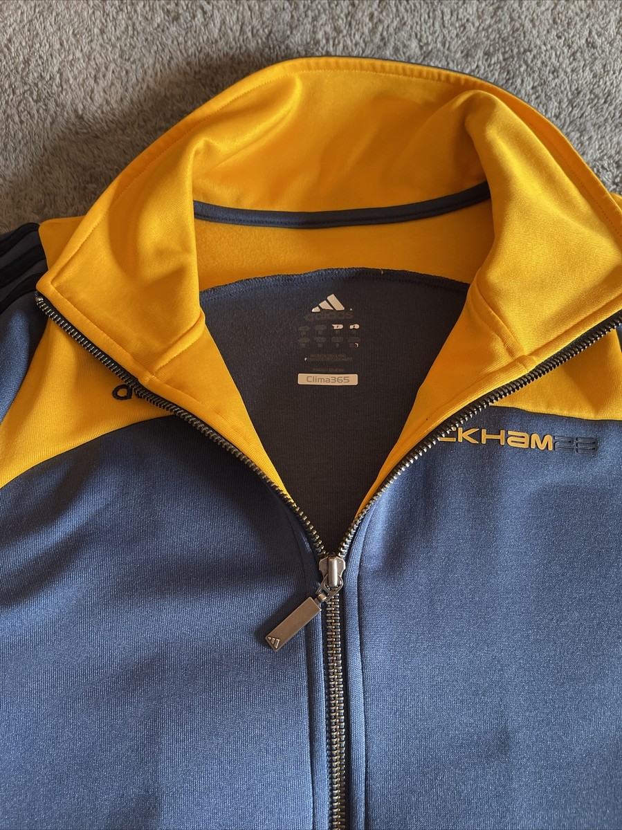 Adidas Clima 365 LA Galaxy David Beckham Track Jacket Mens Medium