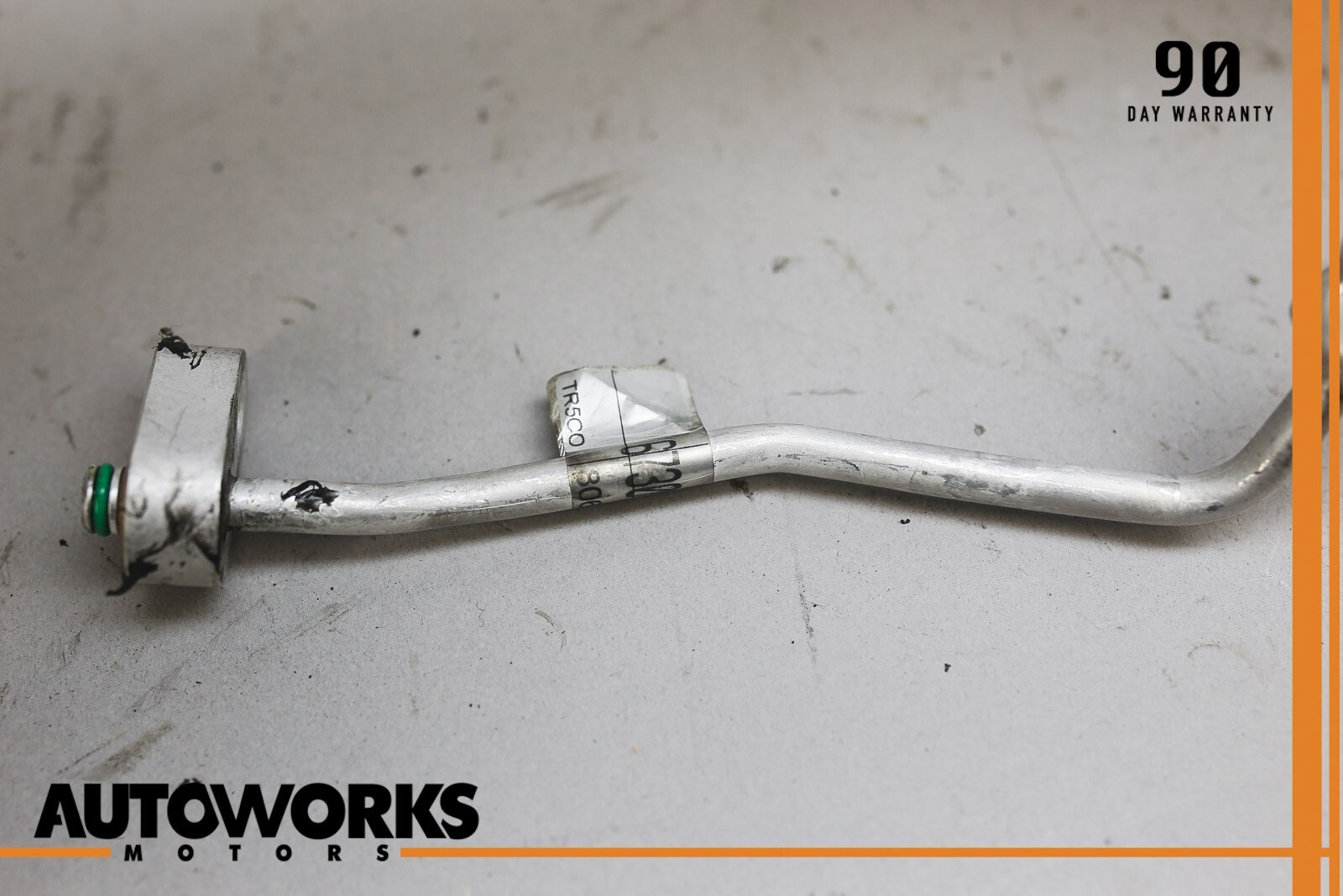 04-11 Maserati Quattroporte M139 4.2L V8 A/C Air Conditioning Hose Line Pipe OEM