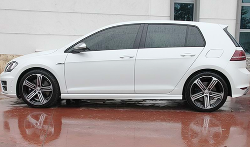 ❤️🔥MINIGONNE LATERALI VW GOLF 7 & 7.5 2012-2019 VII ABS RLINE LOOK ABS 01❤️🔥 - Imagen 6 de 12