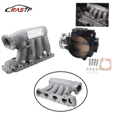 For Honda Civic for Acura K20 K24 Z3 04-08 Base Intake Manifold+Throttle Body