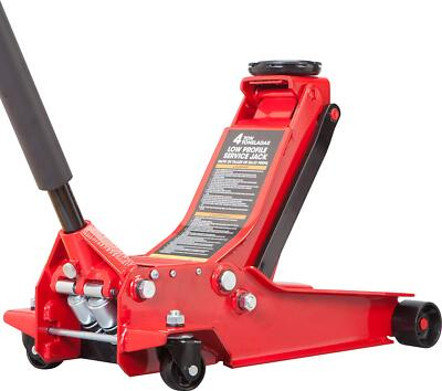 #ad BIG RED Torin Hydraulic Low Profile Service Floor Jack 4 Ton RedAT84007R $235.54