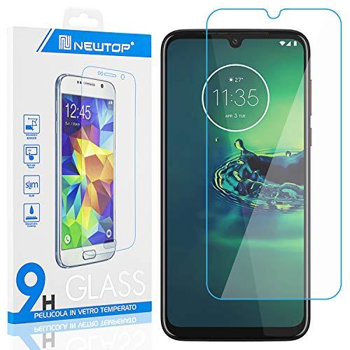 N NEWTOP [1 PEZZO] Pellicola GLASS FILM Compatibile per MOTOROLA G8 (u3W)