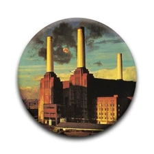 Pink Floyd Animals 1.25" Rd. Pinback Button (1¼" Pins Approx. 32mm)