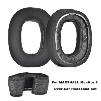 Für MARSHALL Monitor 2 Kopfhörer Schaumstoff-Ohrmuscheln Kopfbügel-Set Zubehör