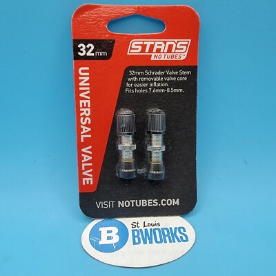 Stan's NoTubes Brass Valve Stems 32mm Universal Schrader b19
