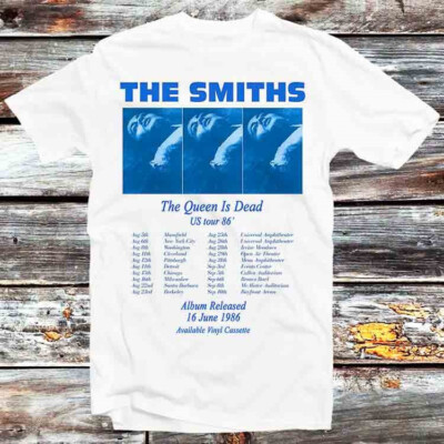 The Smiths Us Tour 86 Queen Is Dead T-Shirt B503