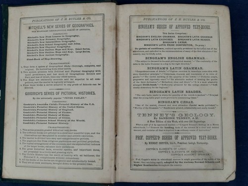Antique Bingham's Latin Reader - Hardback Book - 1879 - J.H. Butler - Picture 4 of 11