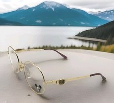Disney MARCHON Mikey Eyeglasses Frames FRANCE 11 GOLD FLASH 120 KIDS 195.25.
