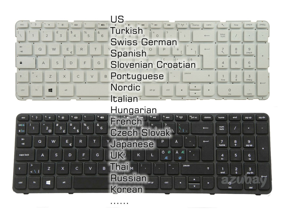 Keyboard For HP Pavilion 15-e 15-e000 15t-e000 15z-e000 15-n 15