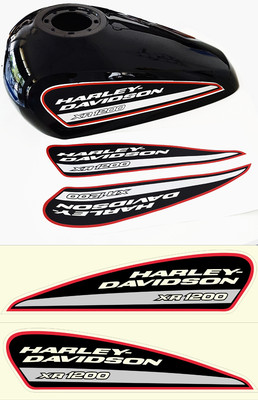 Kit Adesivi HARLEY DAVIDSON XR1200 Xr 1200 Serbatoio Stickers NON