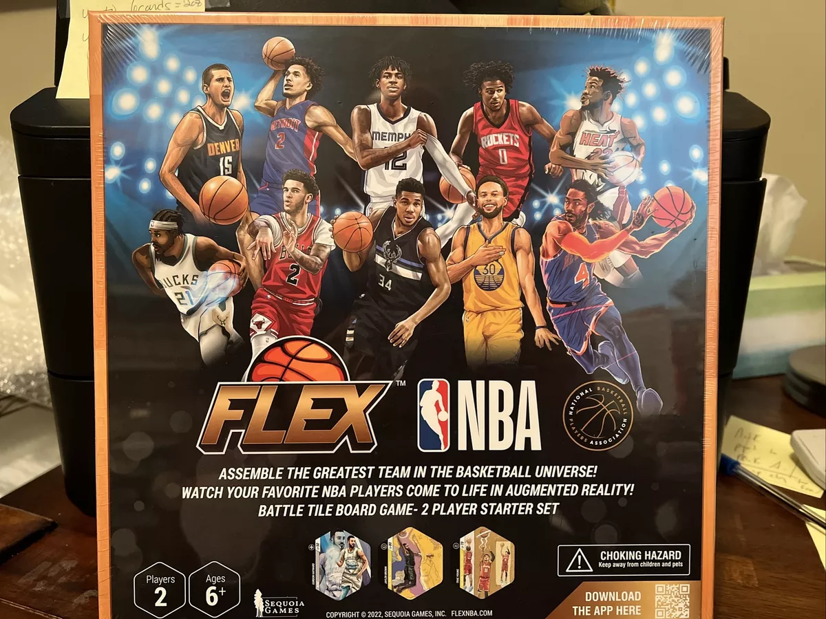 Sequoia Games NBA Series 2 Flex Sports Game | Deluxe 2 Player Starter Set