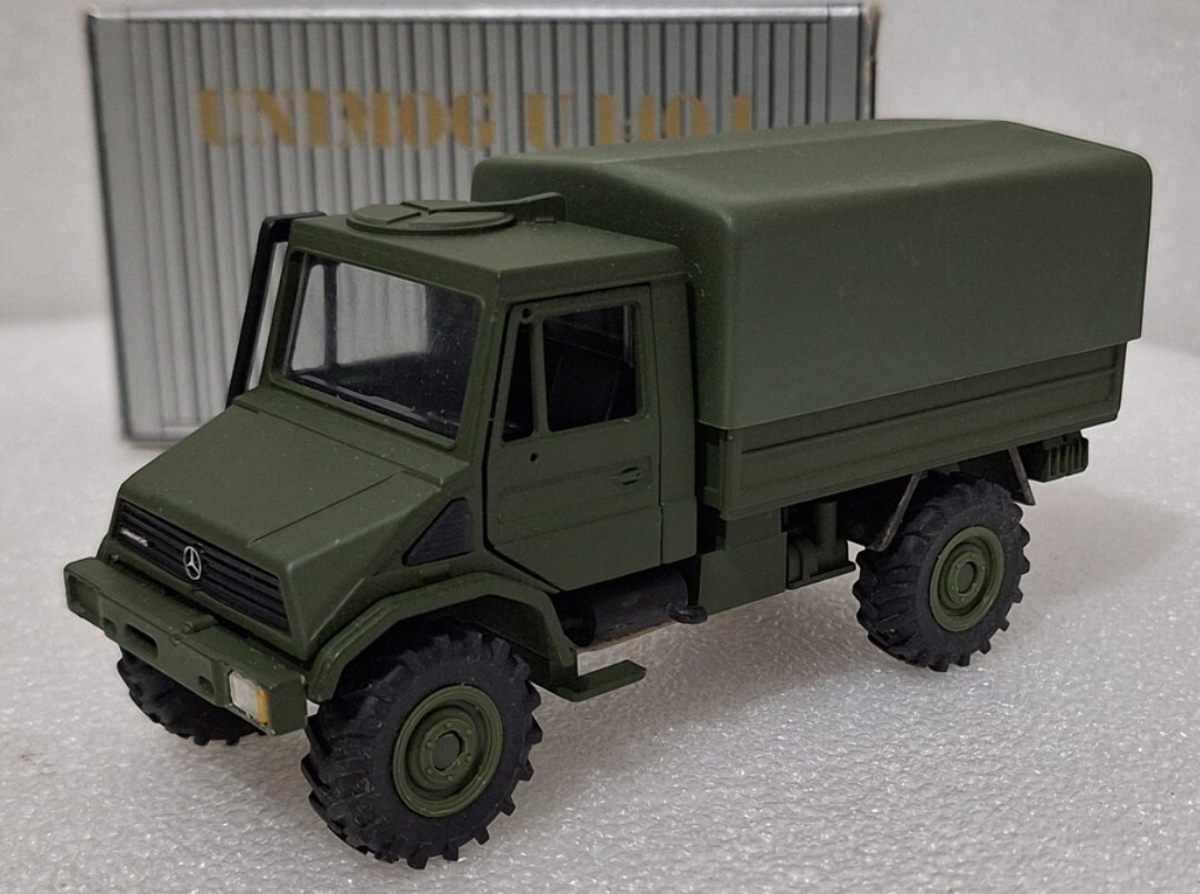 23R-004 1/43 ベンツ Unimog Lkw 2t Tmilgl Mercedes-Benz Unimog Lkw 2t Tmilgl Military vehicles 1/43