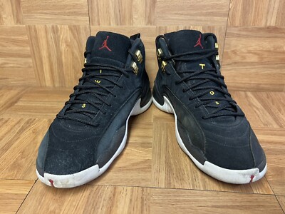 RARE🔥 Nike Air Jordan 12 XII Retro Reverse Taxi 9 Men's Shoes