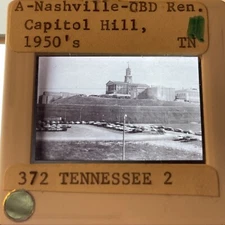 1950s Nashville Capitol Hill Vintage Photo 35mm Art Slide