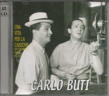 CARLO BUTI - RARO 2 CD " UNA VITA PER LA CANZONE "