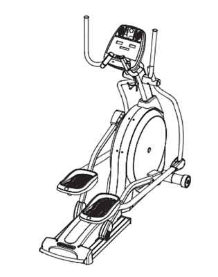 Horizon Fitness E1200 EP178 E900 EP177 Elliptical Owner Manual 071393