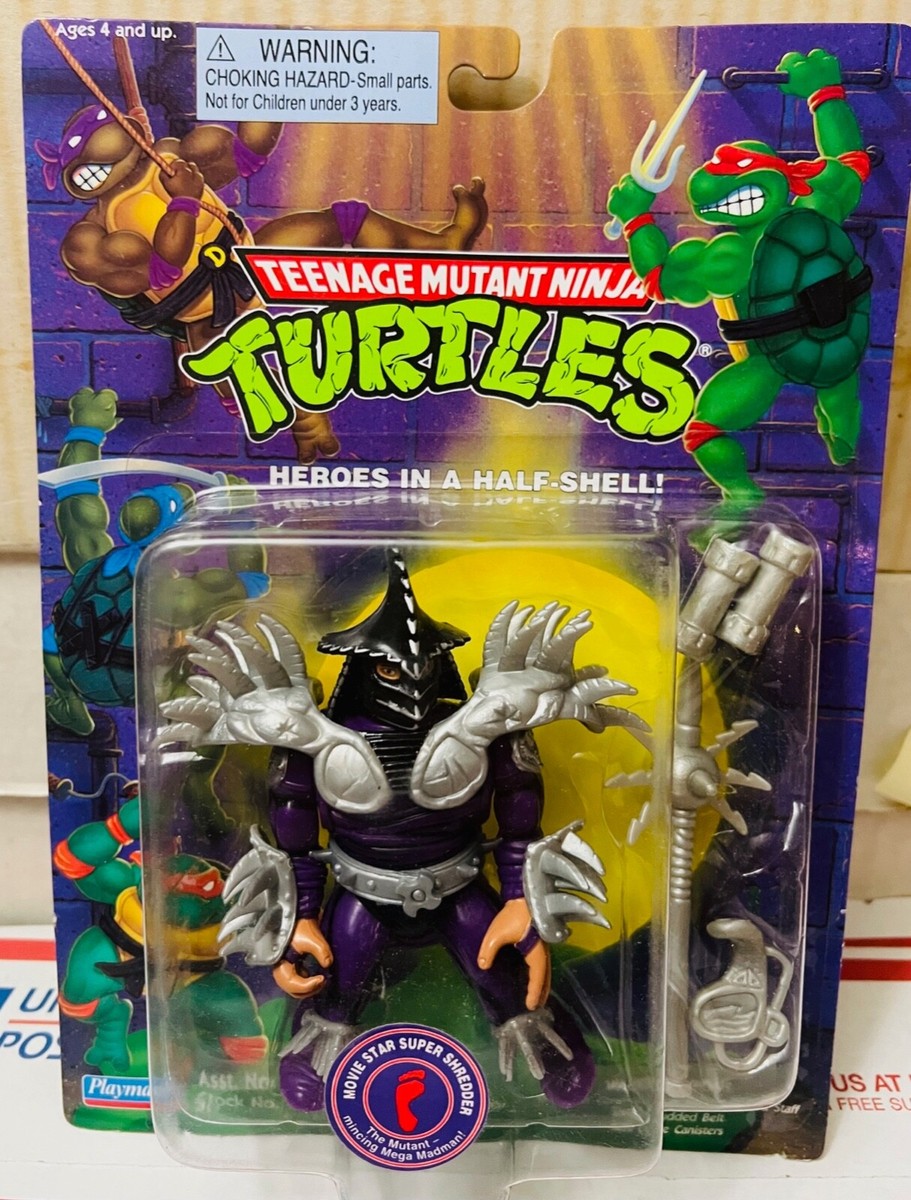 1991 Playmates Toys TMNT Teenage Mutant Ninja Turtles movie star